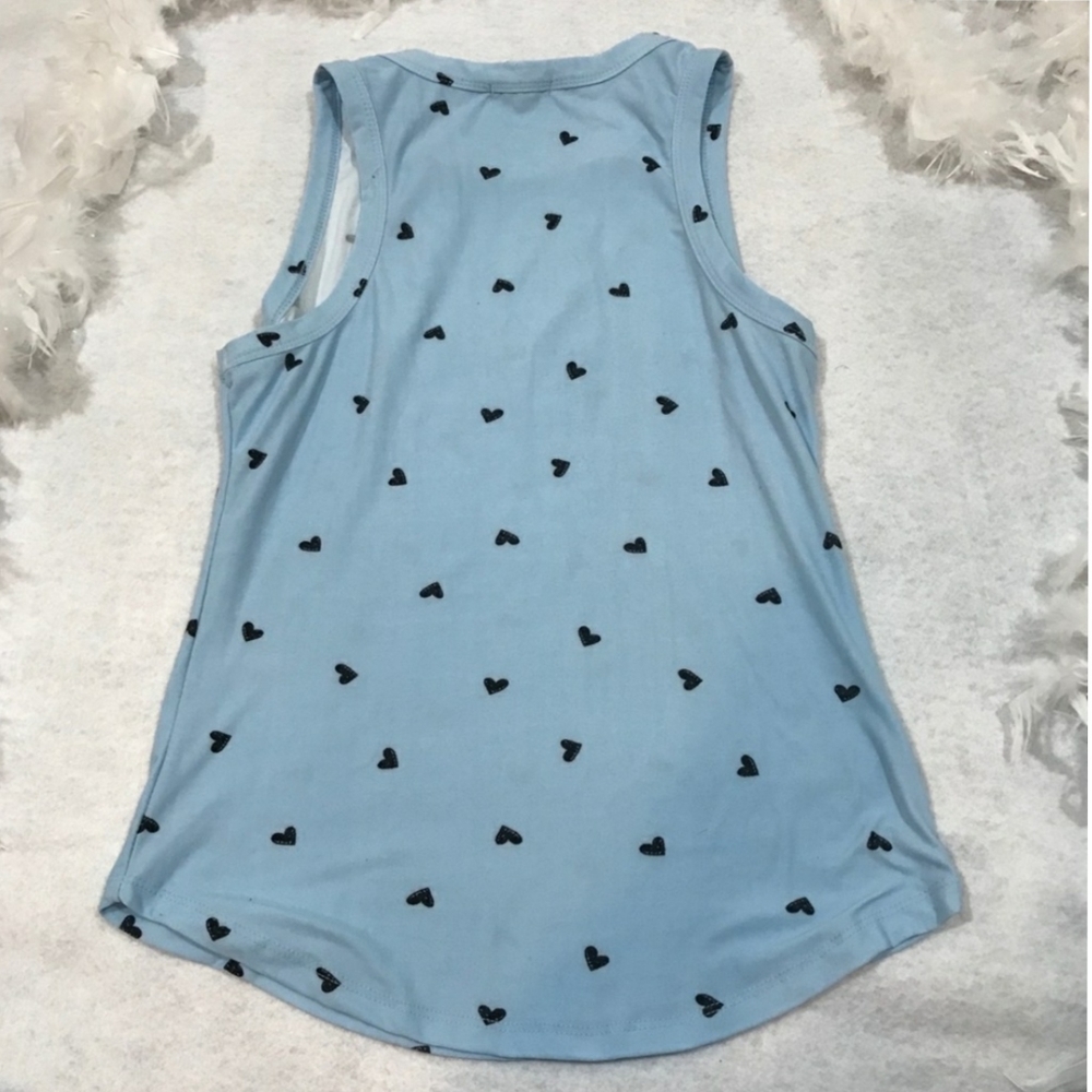 EUC Size Medium Rue21 Heart Tank Top - Picture 2 of 3